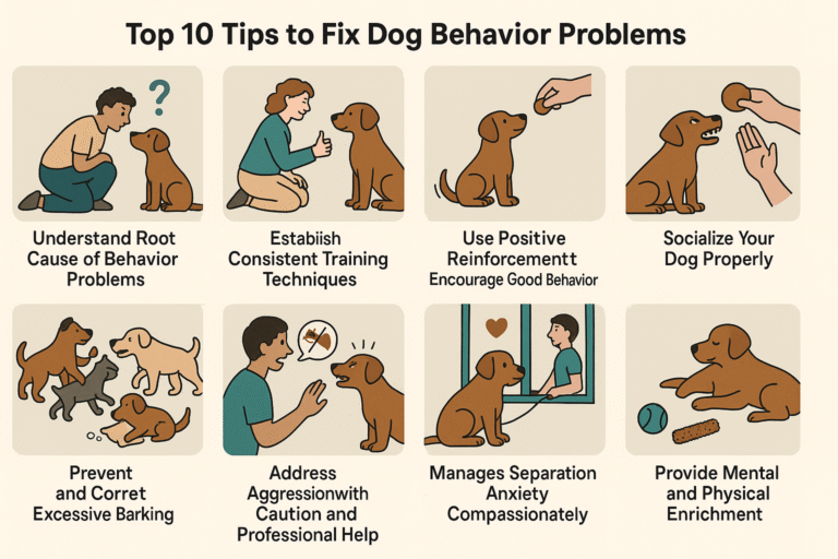 Top 10 Tips to Fix Dog Behavior Problems