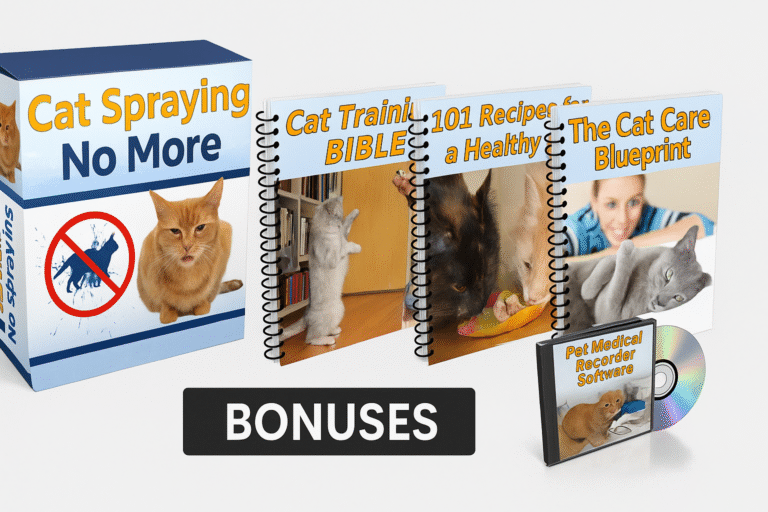 Cat spraying no more review banner